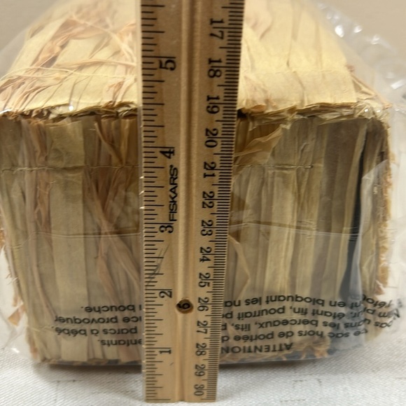 Fall Hay Bell trinket box for decoration Halloween/Thanksgiving So cute!! - Picture 5 of 5